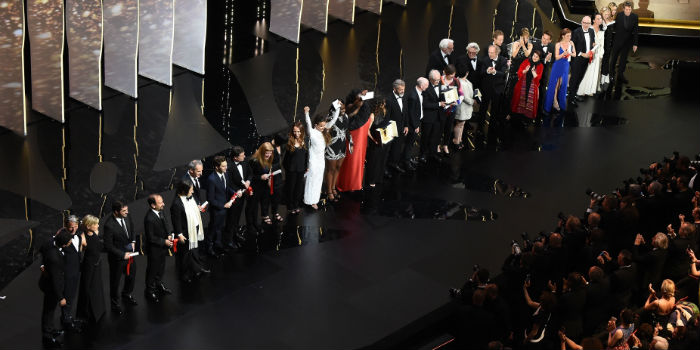 69 Festival de Cannes (2016): Palmarés