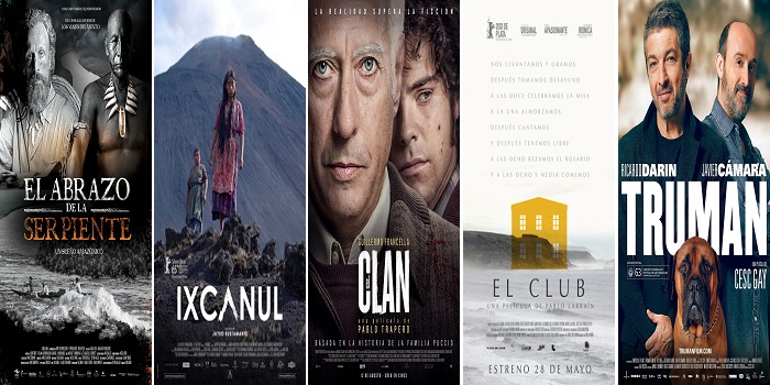 Nominaciones a los III Premios PLATINO (2016), en Histerias de Cine